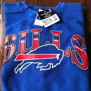 Buffalo Bills Vintage Crew Neck Sweater Zubaz XL